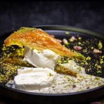 Baklawa With Cream (Kaymak or Gaymar)
