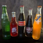 Glass Bottle Soft Drinks